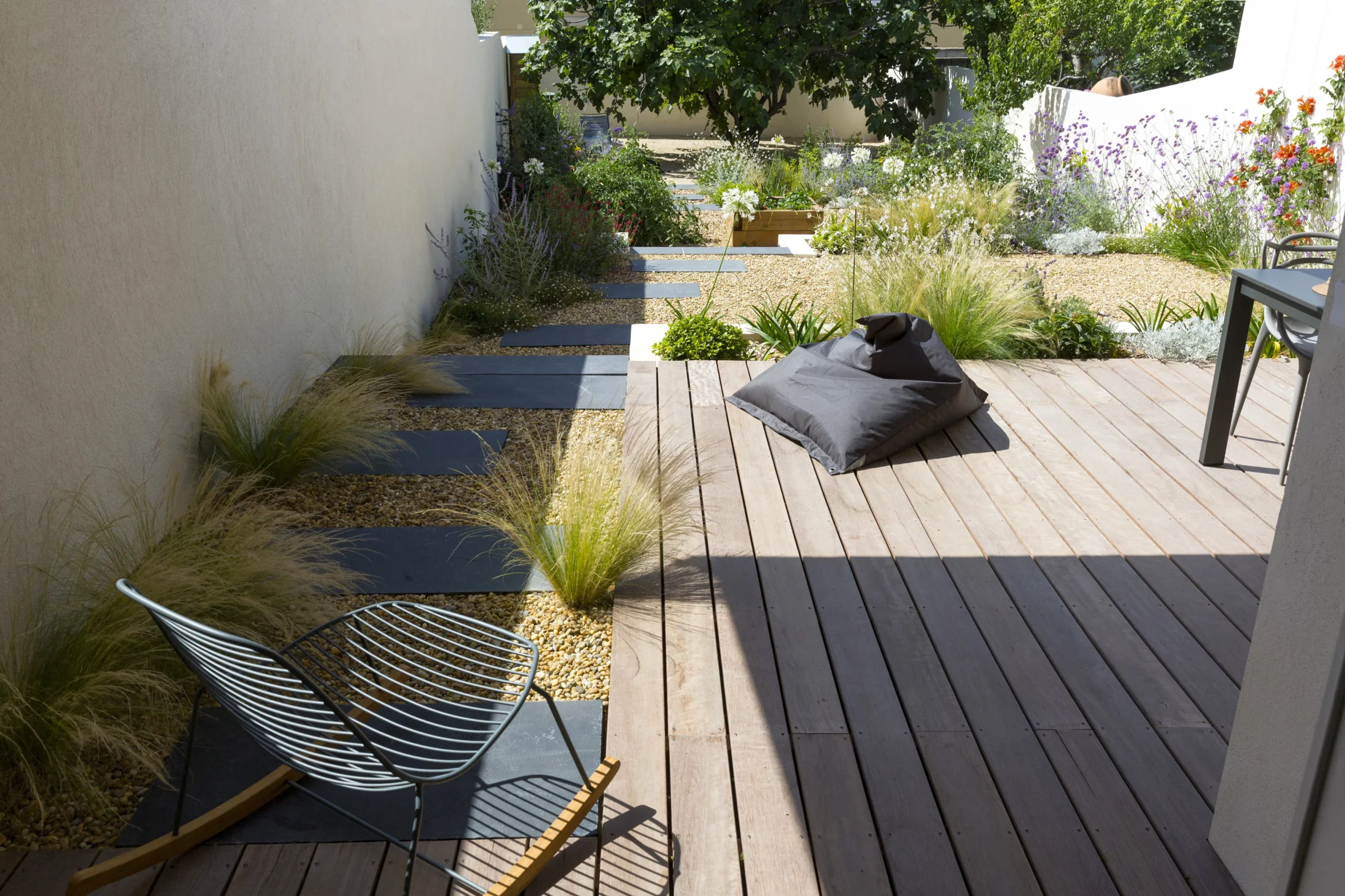 Pergola bois bioclimatique à Marseille