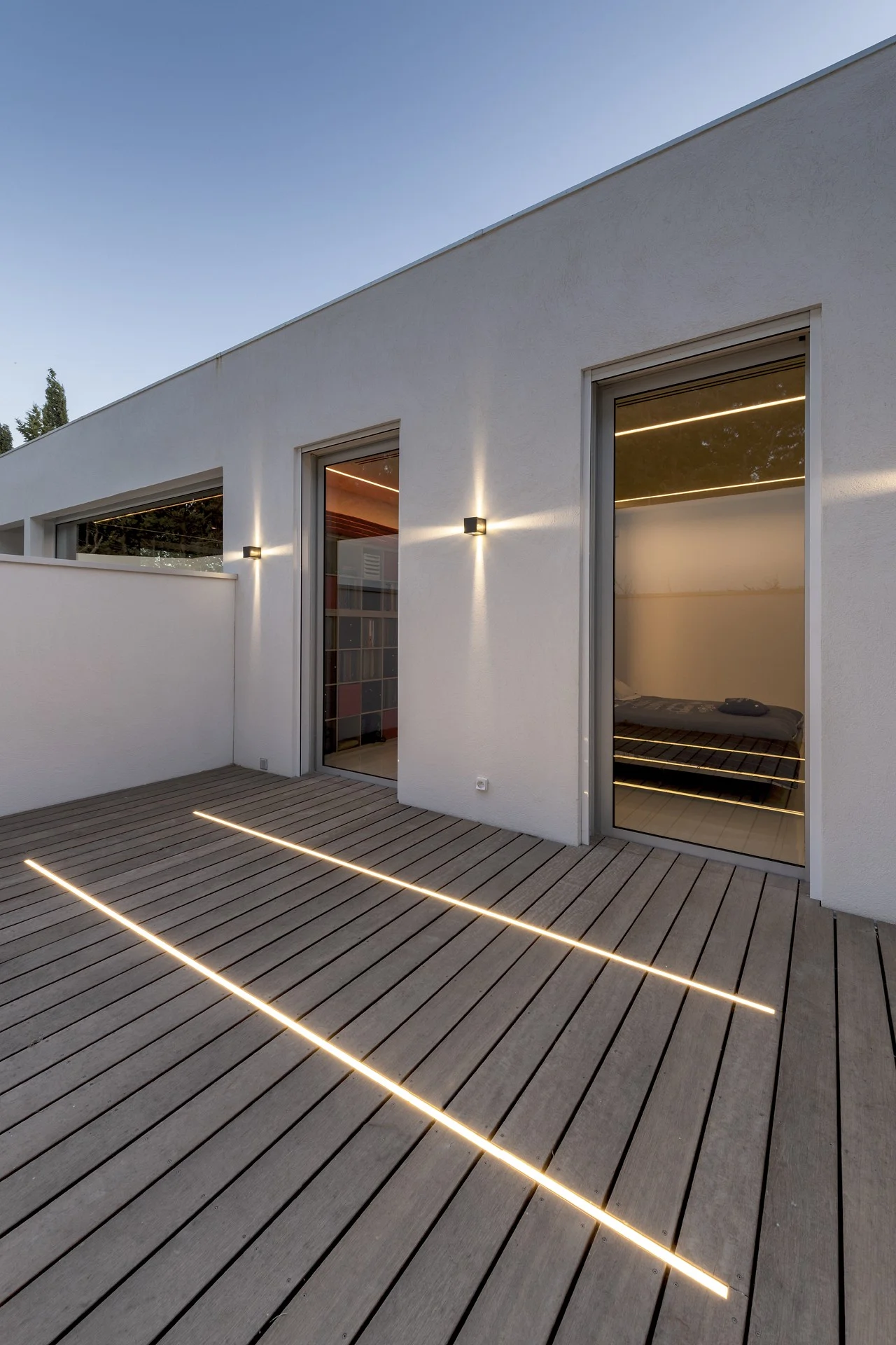 Pergola bois bioclimatique à Marseille