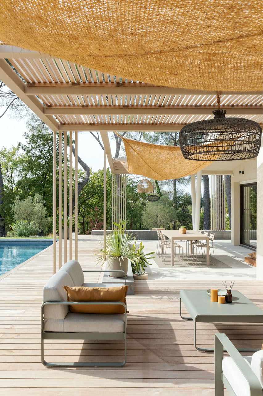 Les avantages d’une pergola bioclimatique bois à Marseille, été comme hiver1 Pergola bois bioclimatique à Marseille
