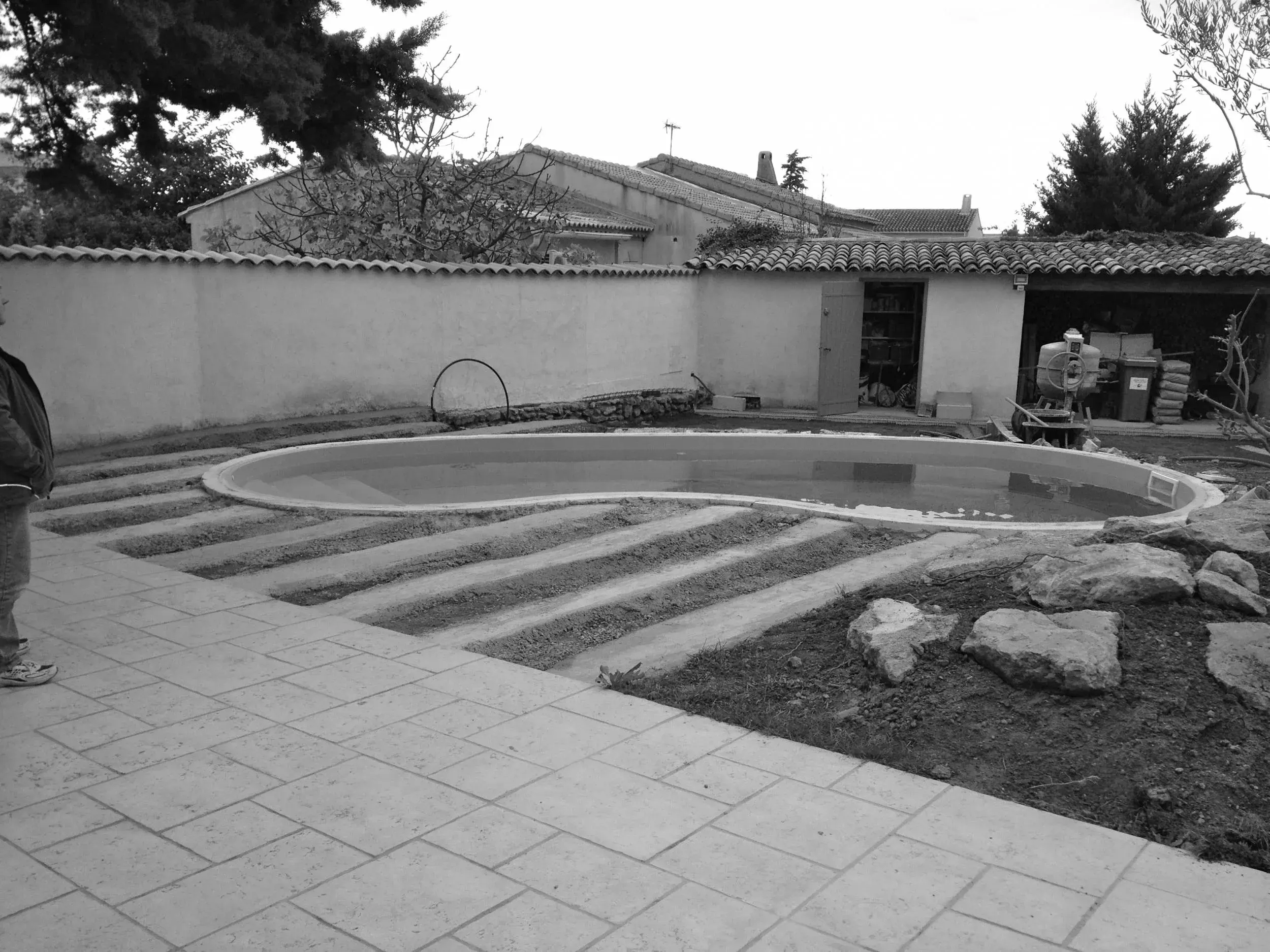 Pergola bois bioclimatique à Marseille