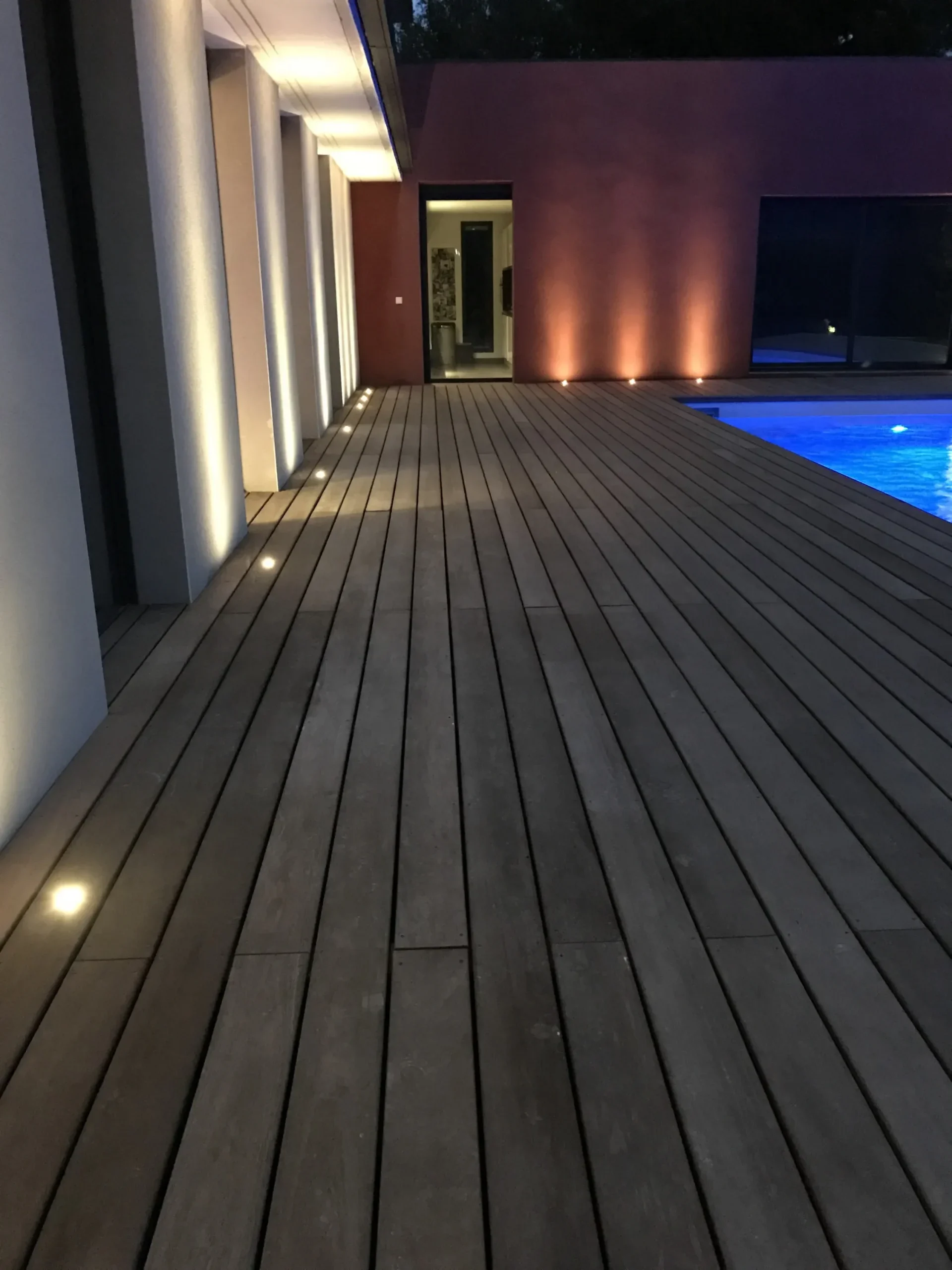 Pergola bois bioclimatique à Marseille