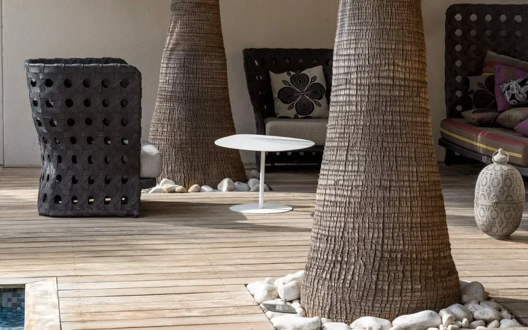 Création d&rsquo;une plage de piscine en bois exotique pour cette jolie villa de Carry le Rouet (13)