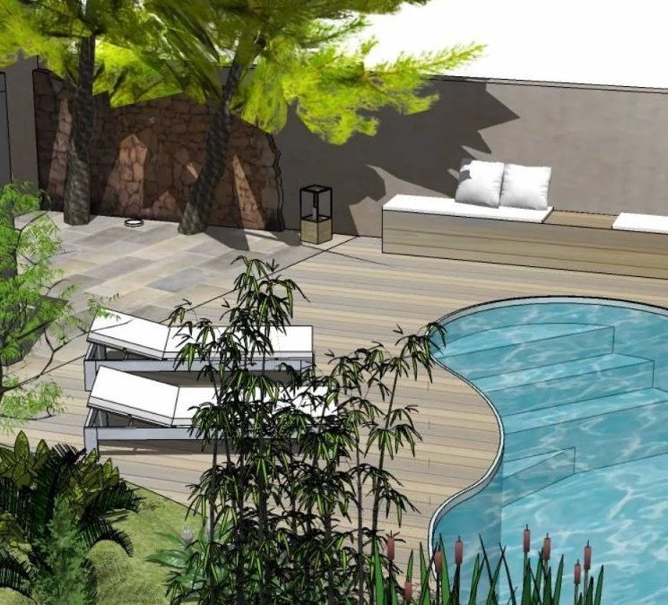 Rénovation d’une vieille terrasse en pierre à Salon de Provence