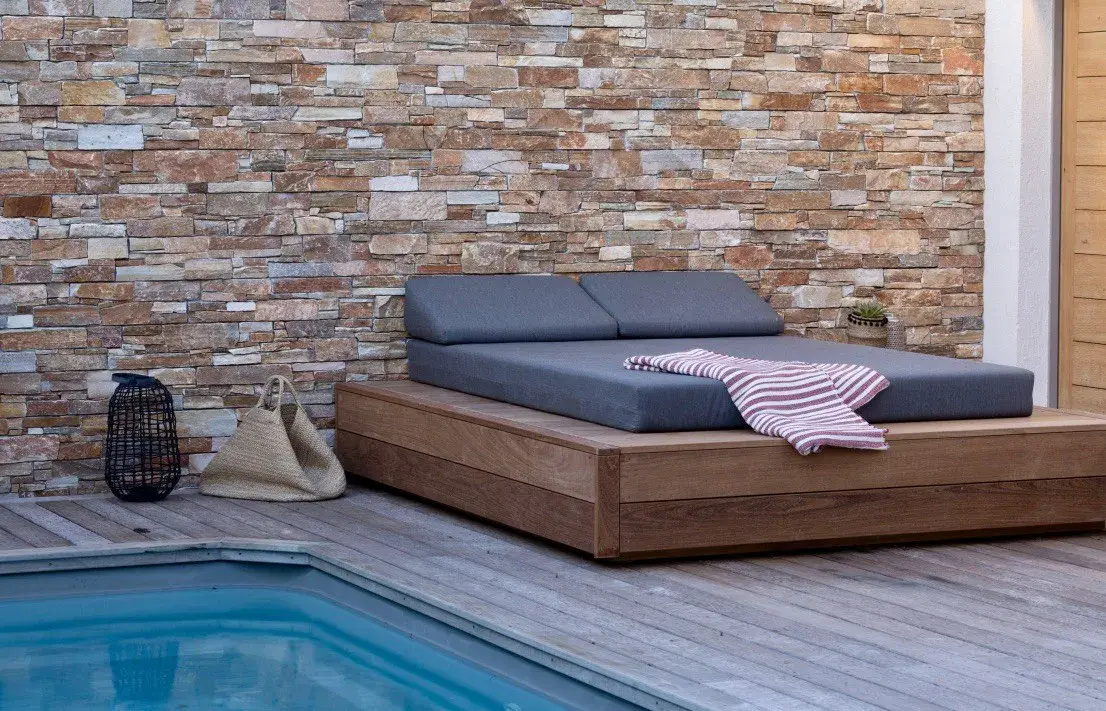 Pergola bois bioclimatique à Marseille