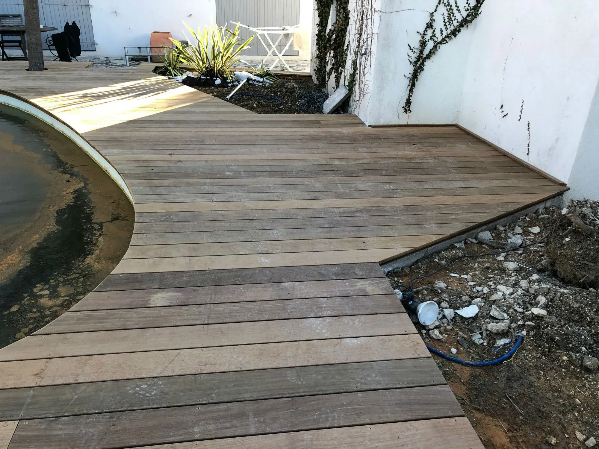 Pergola bois bioclimatique à Marseille
