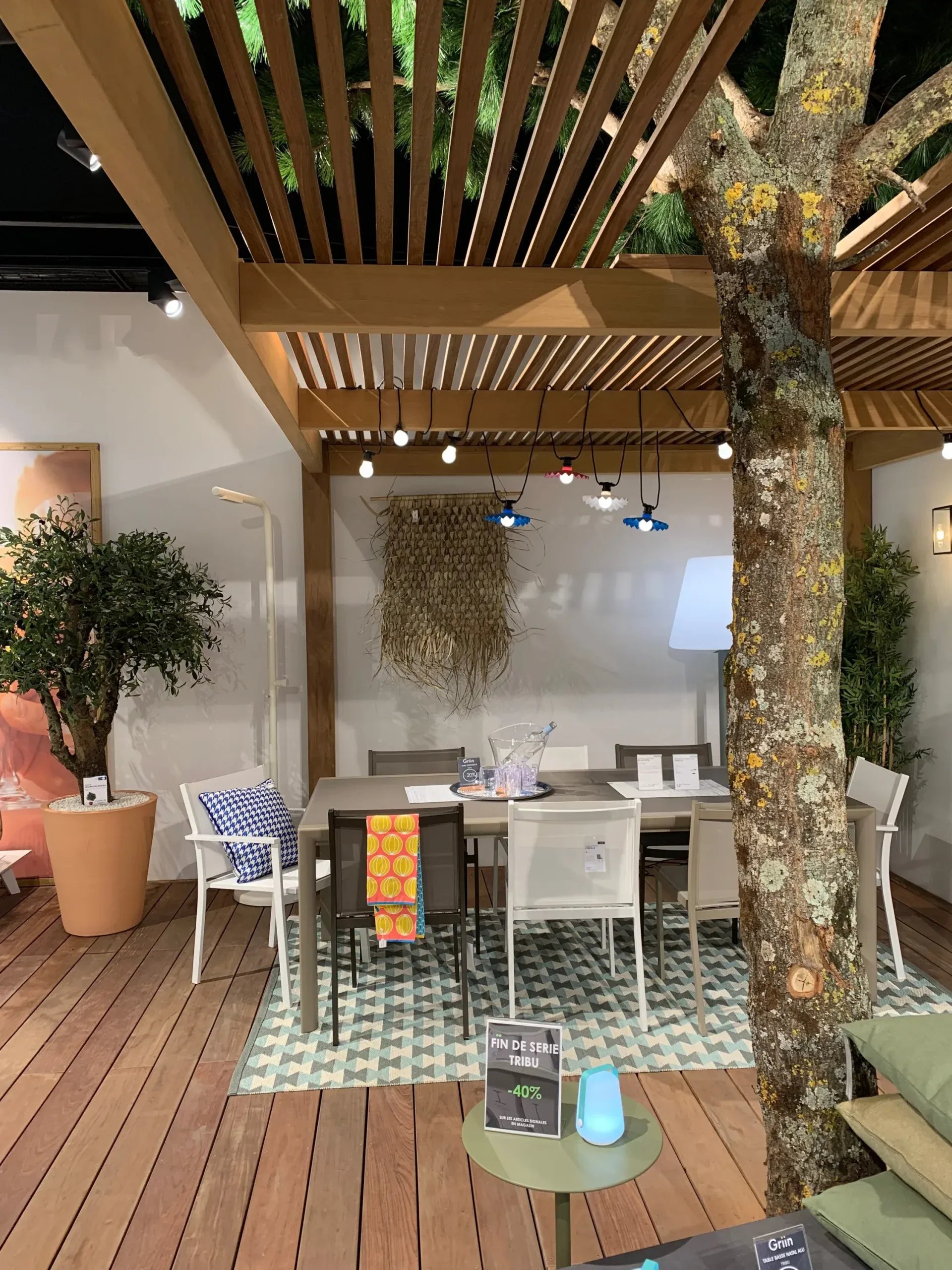 Pergola bois bioclimatique à Marseille