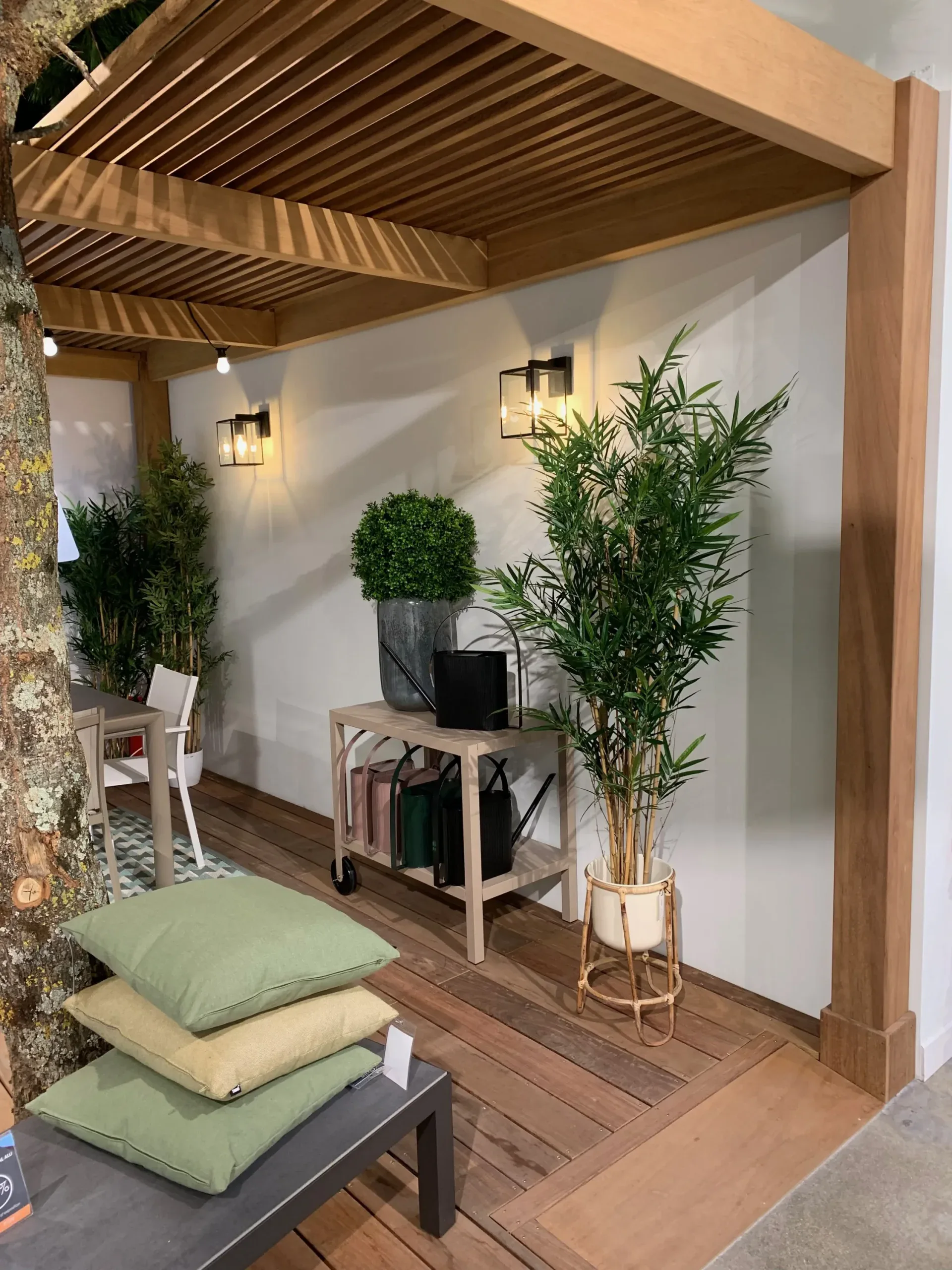 Pergola bois bioclimatique à Marseille