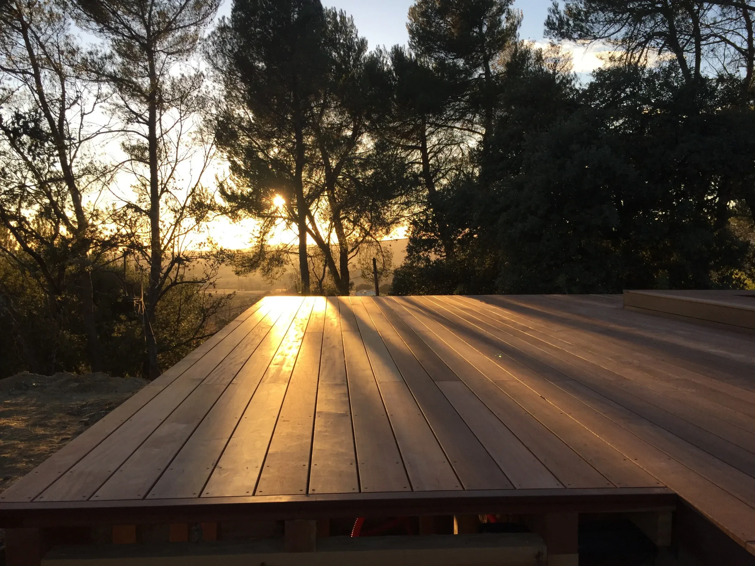 Pergola bois bioclimatique à Marseille