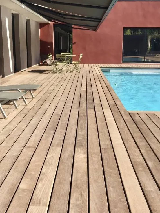 Pergola bois bioclimatique à Marseille