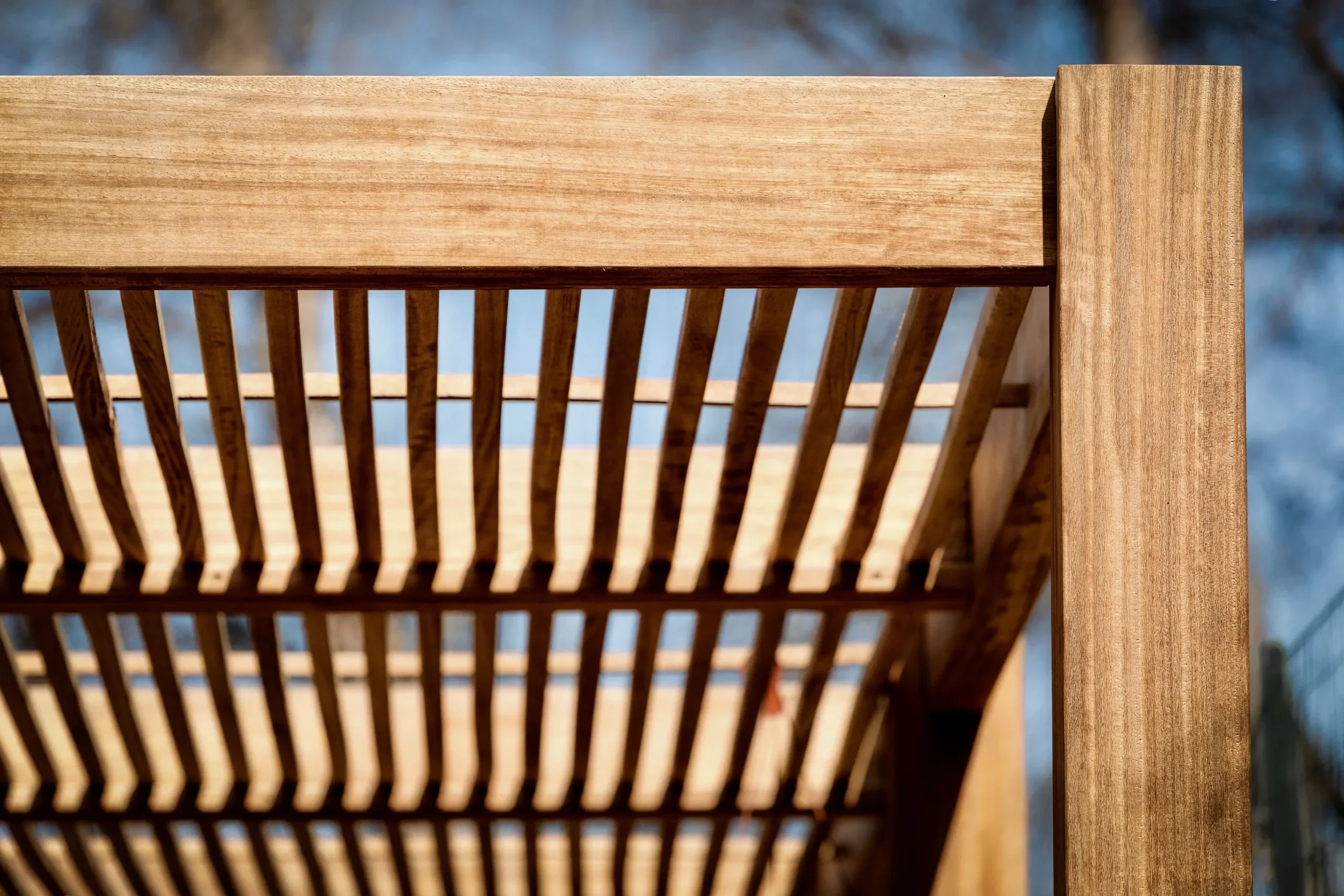 Pergola bois bioclimatique à Marseille