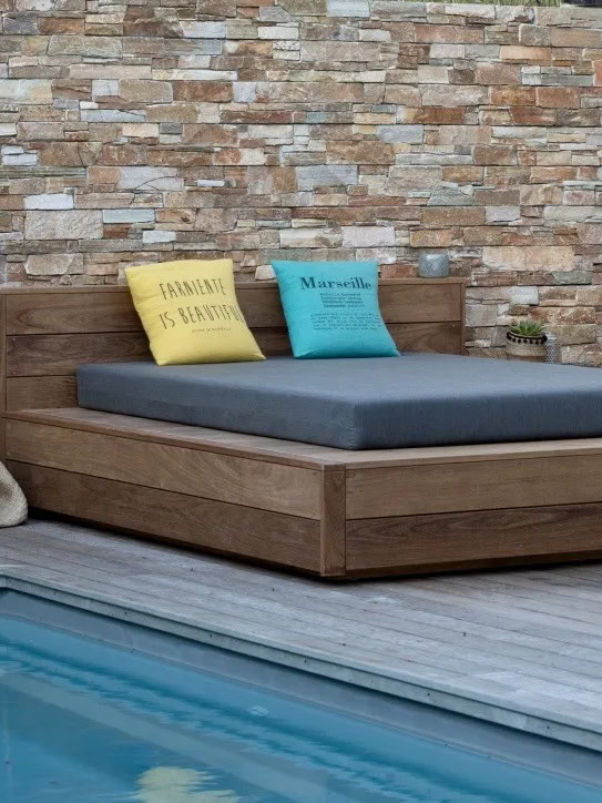 Pergola bois bioclimatique à Marseille