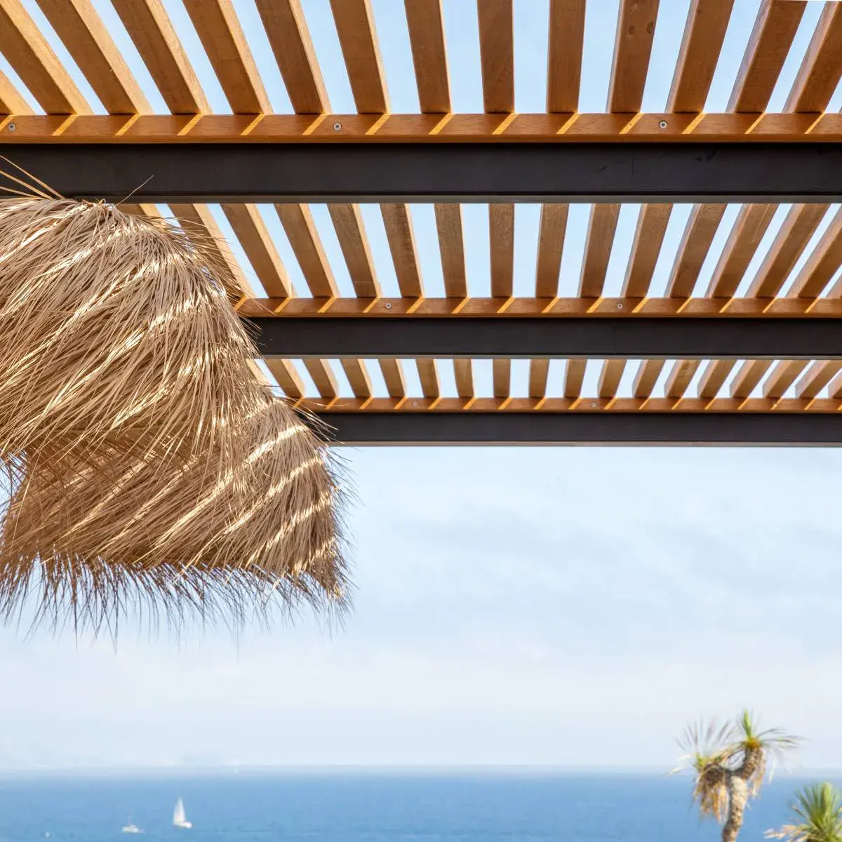 Pergola bois bioclimatique à Marseille