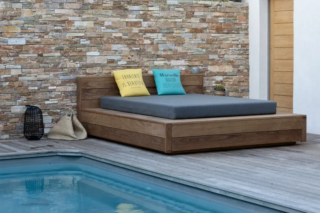 Pergola bois bioclimatique à Marseille