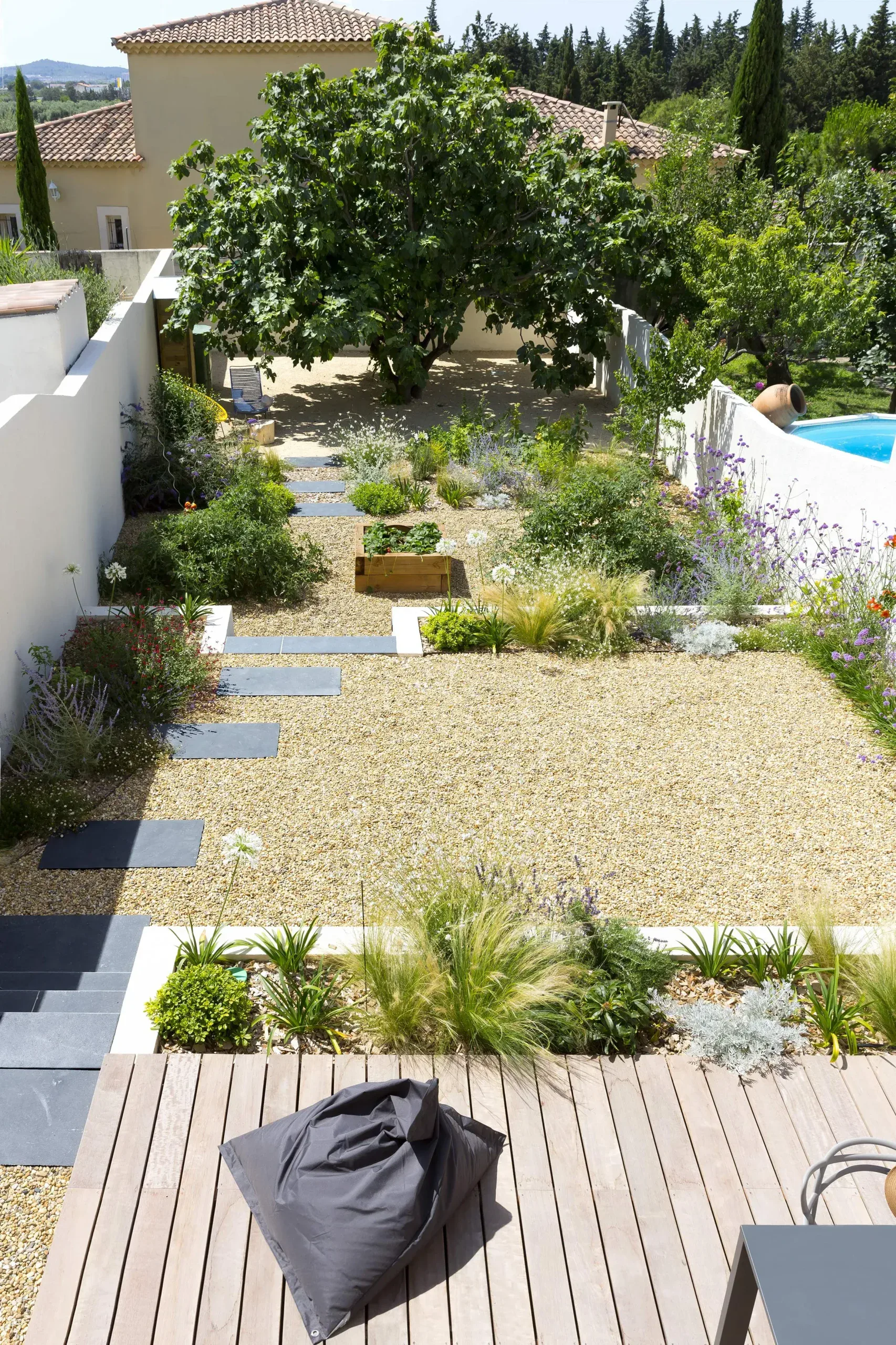 Pergola bois bioclimatique à Marseille
