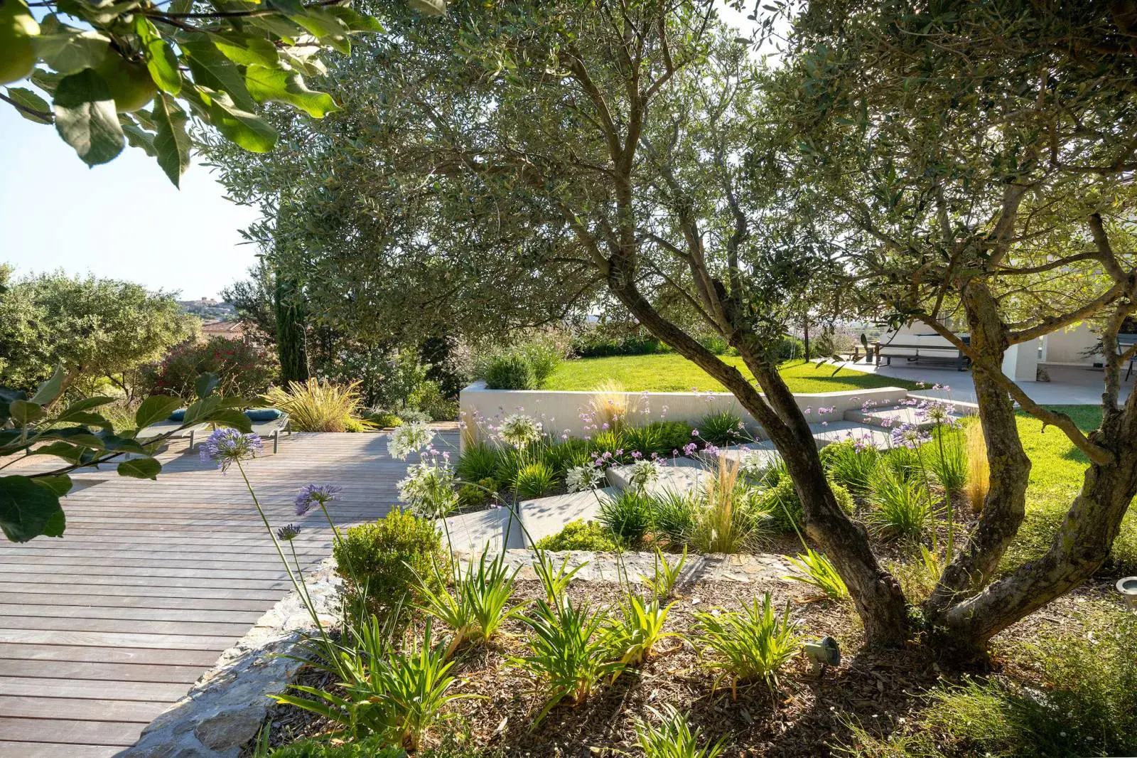 Pergola bois bioclimatique à Marseille