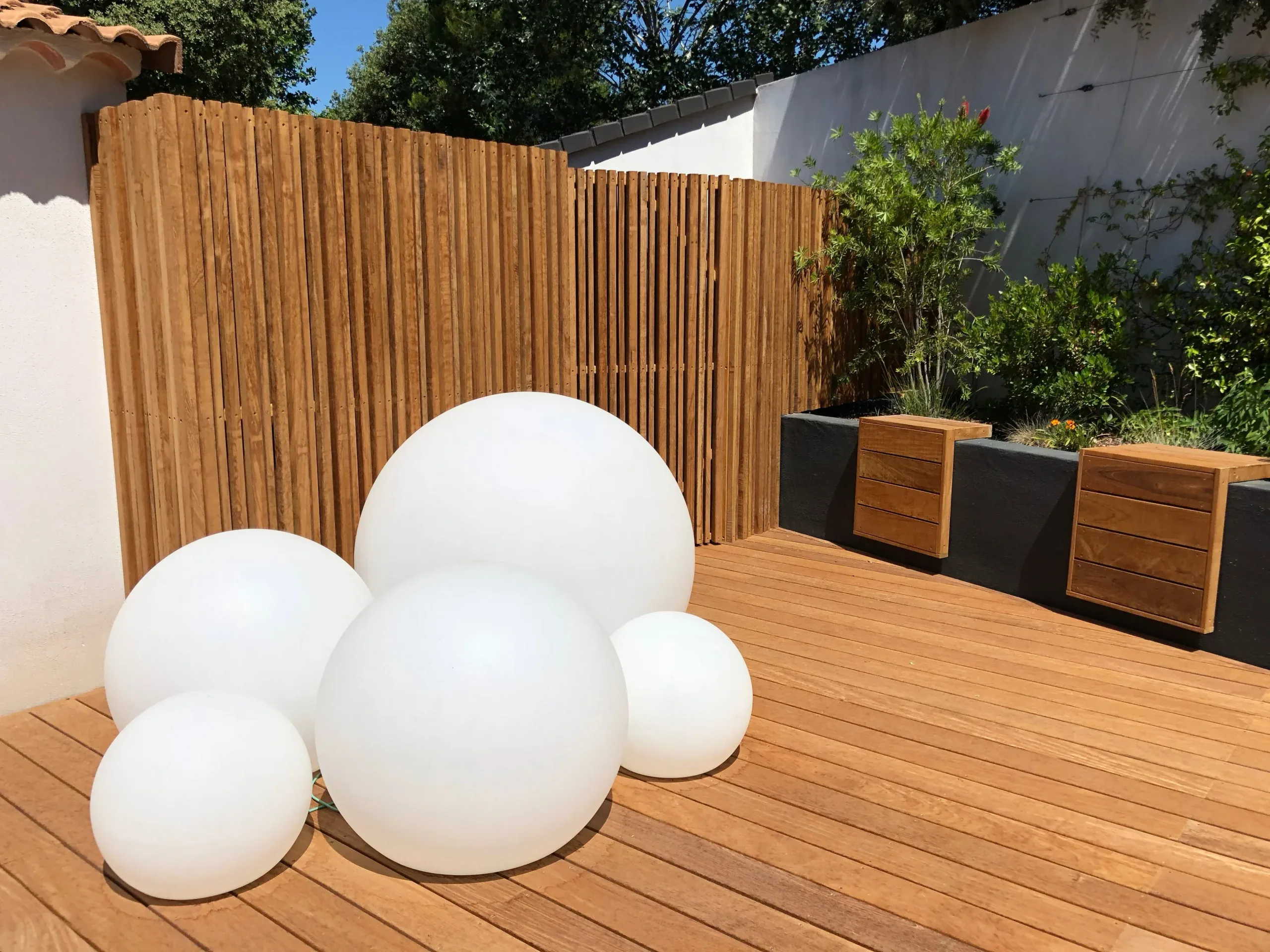 Pergola bois bioclimatique à Marseille