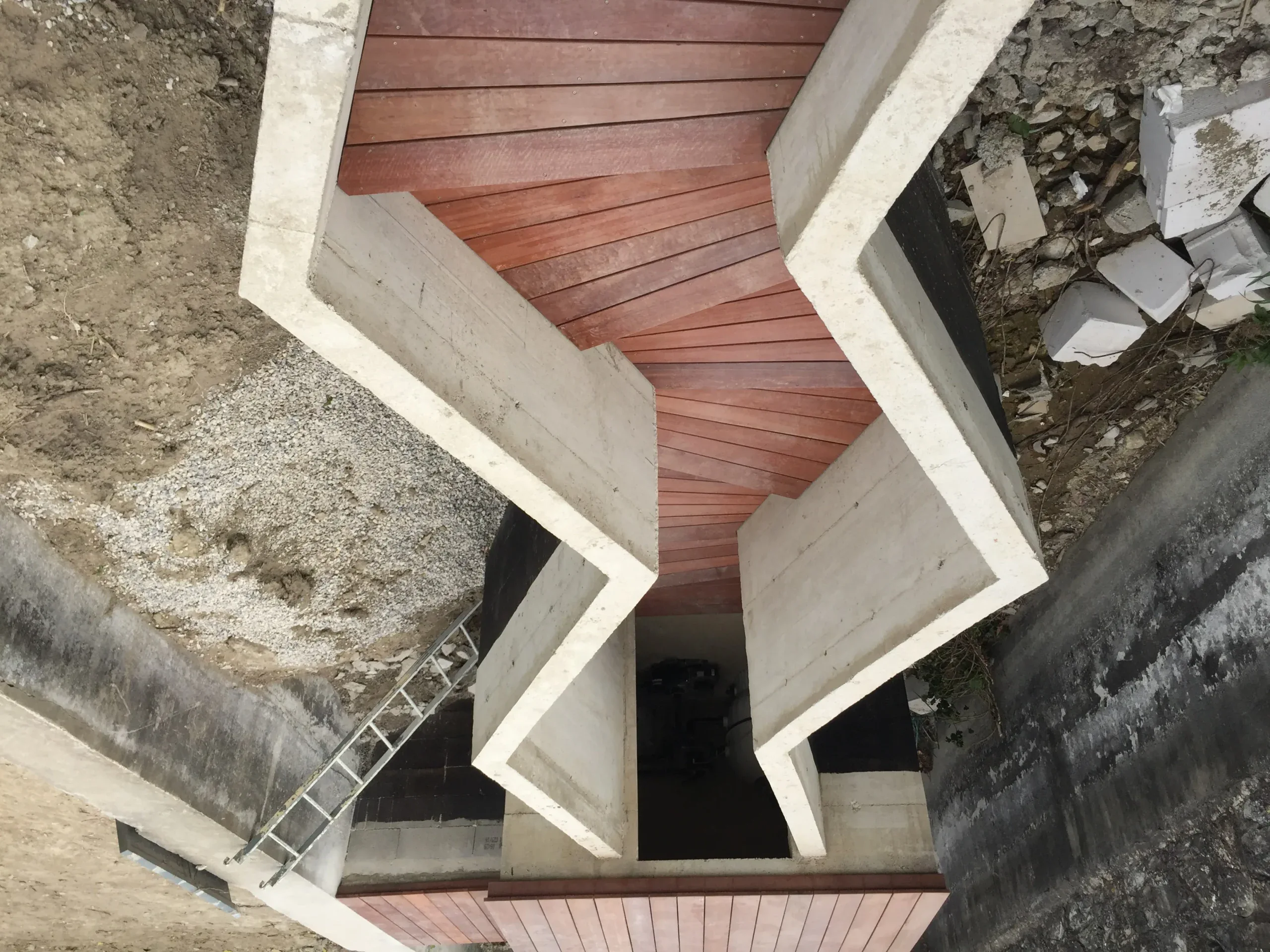 Pergola bois bioclimatique à Marseille