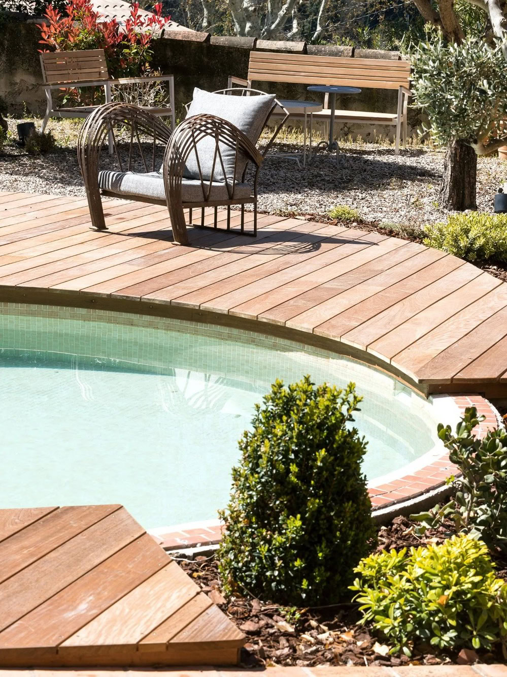 Pergola bois bioclimatique à Marseille