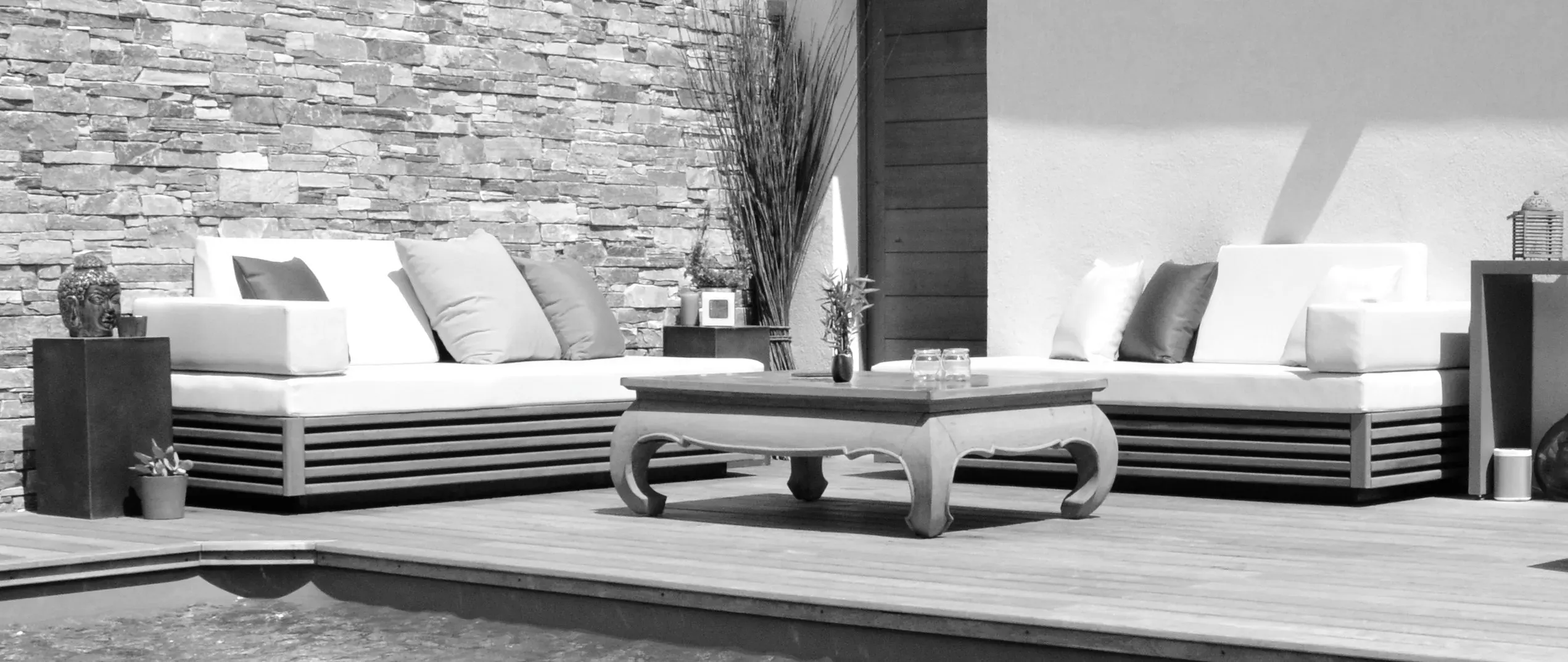 Pergola bois bioclimatique à Marseille