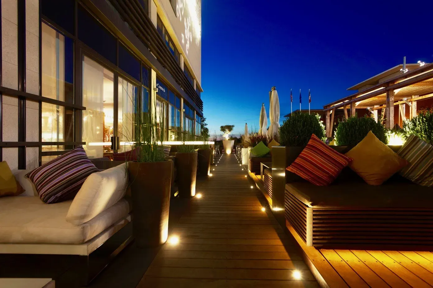 Pergola bois bioclimatique à Marseille