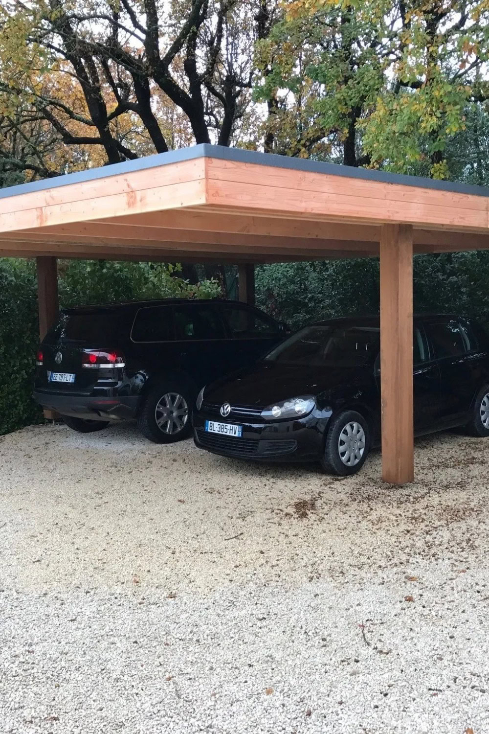 Pergola bois bioclimatique à Marseille