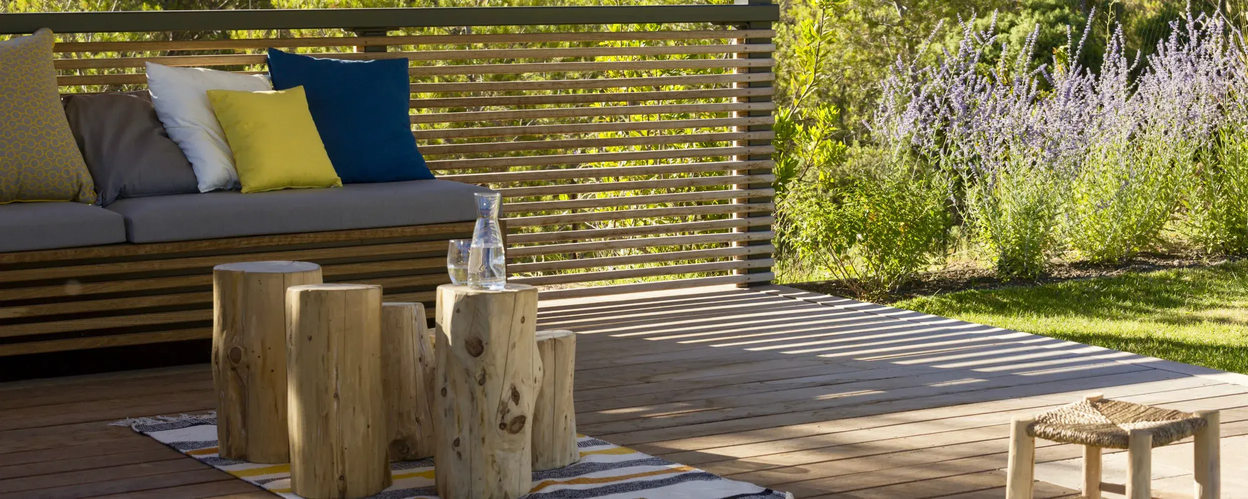 Pergola bois bioclimatique à Marseille