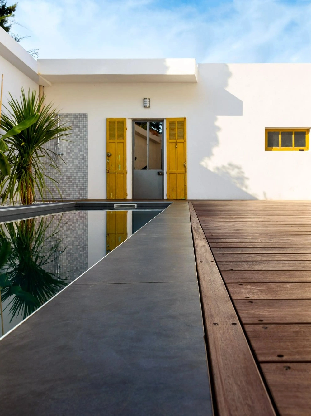 Pergola bois bioclimatique à Marseille