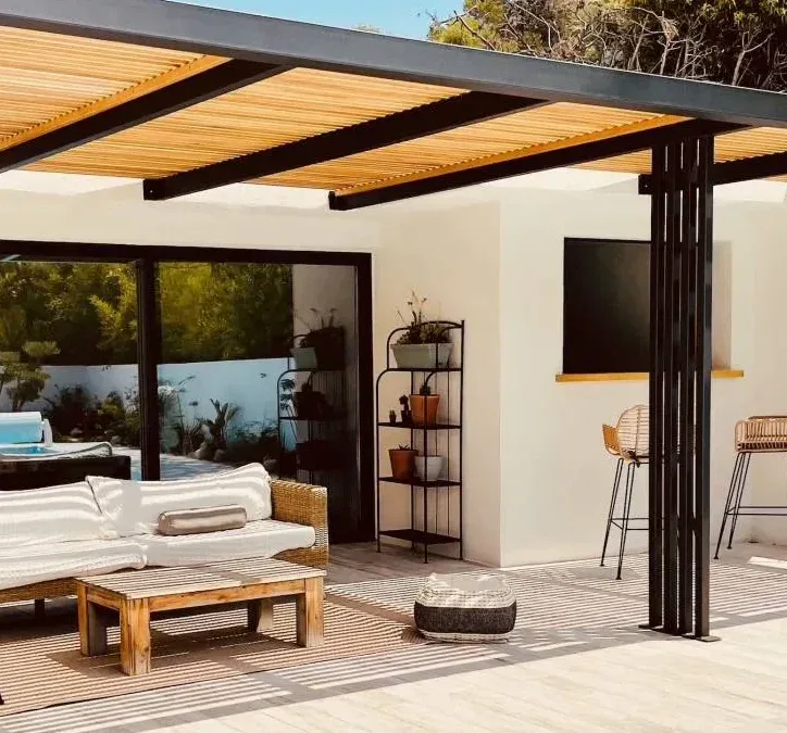 Faire le choix d’une pergola en bois à Aix en Provence