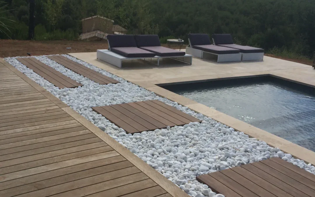 Lames ou caillebotis pour terrasse en bois Cassis