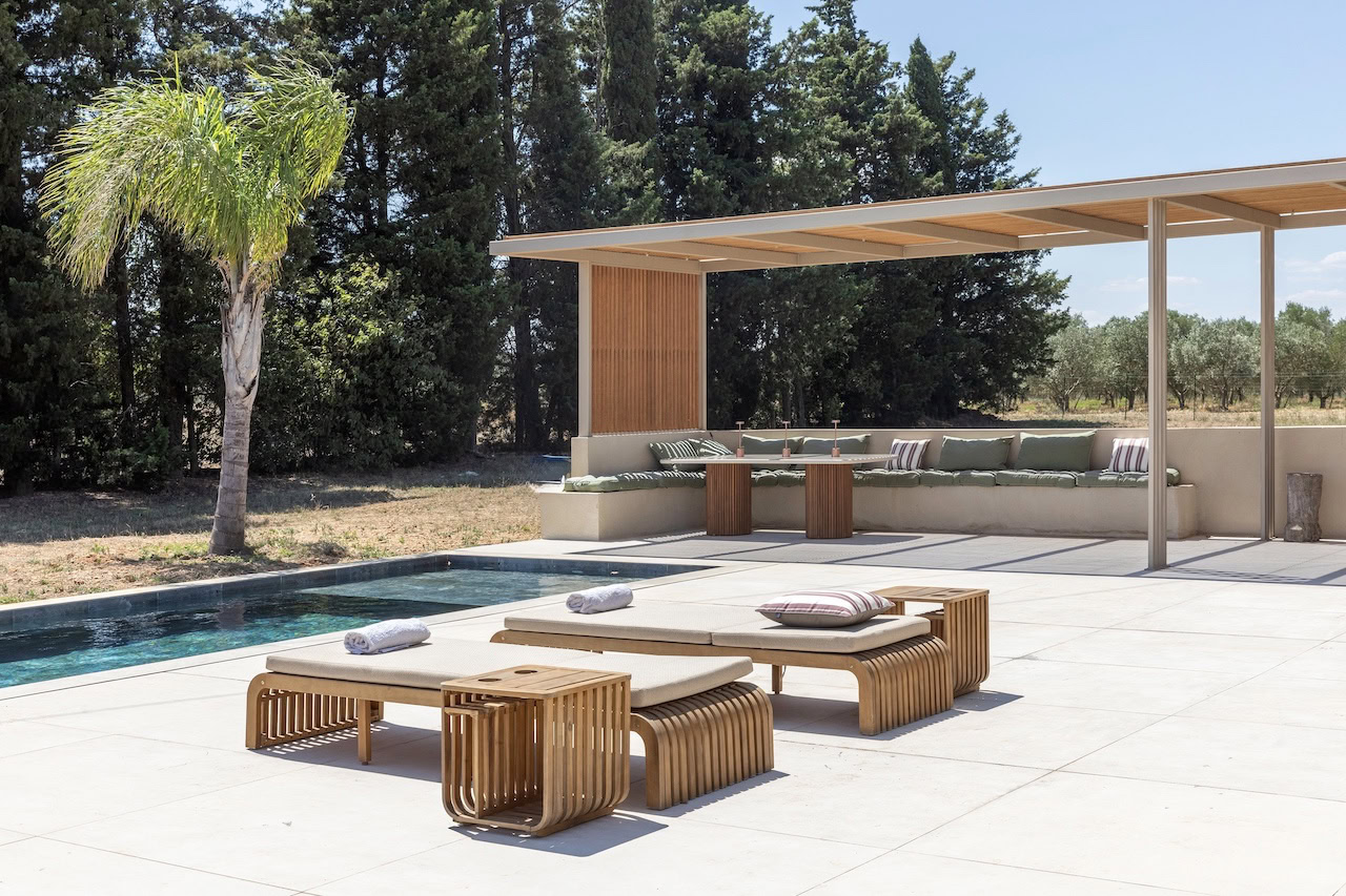 Pergola bois bioclimatique à Marseille