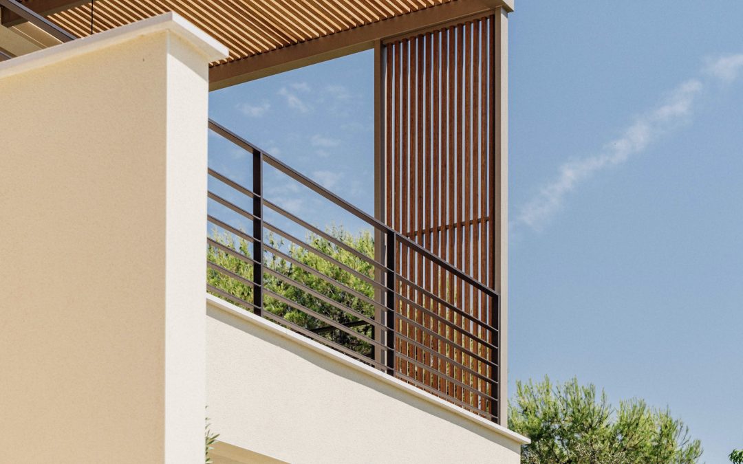 Réalisation d&rsquo;une pergola bois exotique à Ventabren avec Teck Aménagement