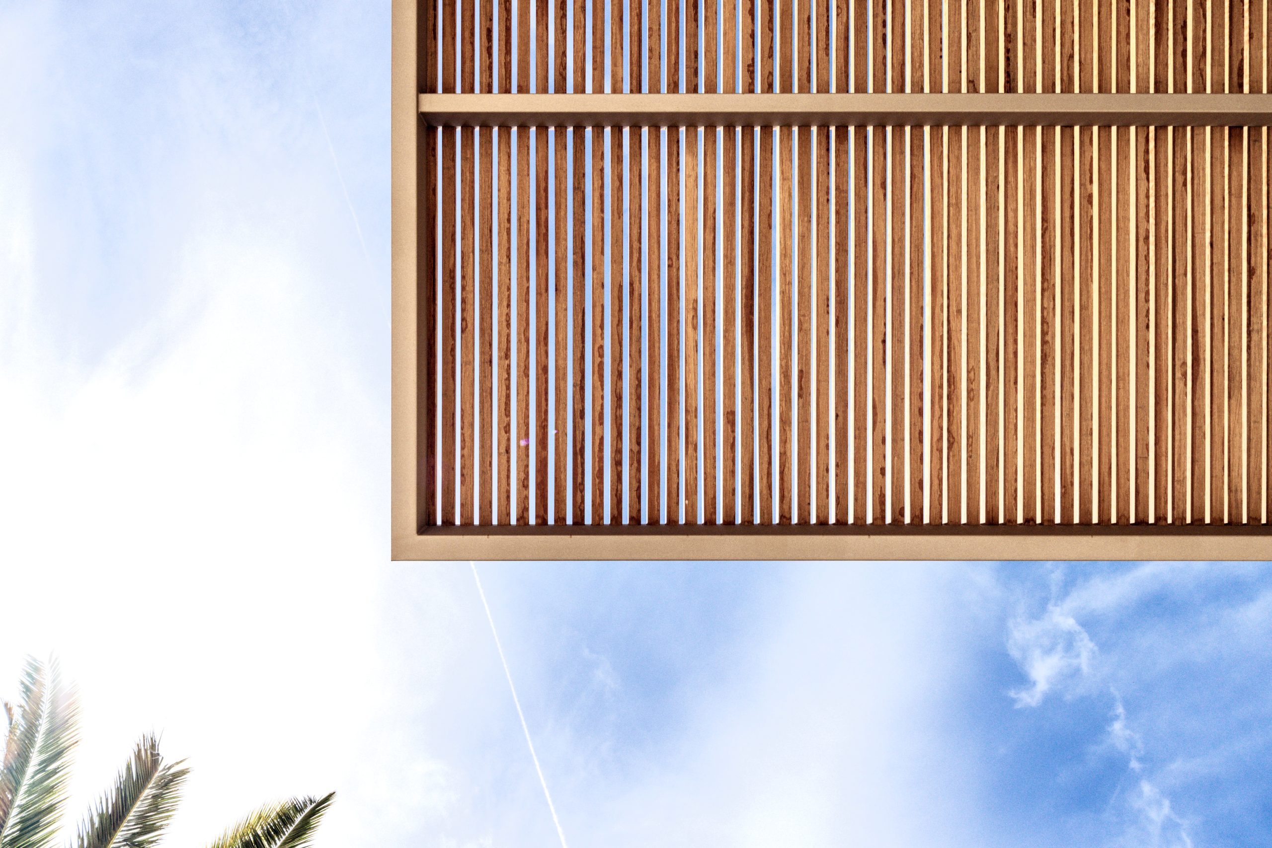Pergola bois bioclimatique à Marseille