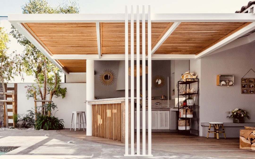 Pergola bois haut de gamme à Allauch, sur mesure